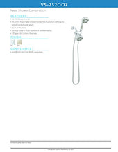 Load image into Gallery viewer, Speakman VS-232007 Napa Anystream 2-Way Shower Combination, 2.5 GPM, Polished Chrome
