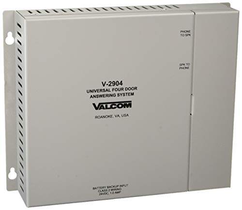 Valcom V-2904 4 Door Answering Device That Activates Door Locks