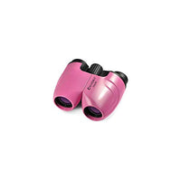 BARSKA Optics, Colorado Waterproof Compact Binoculars, 10x25mm, Porro Prism, Blue Lens, Pink, Clam Packahe