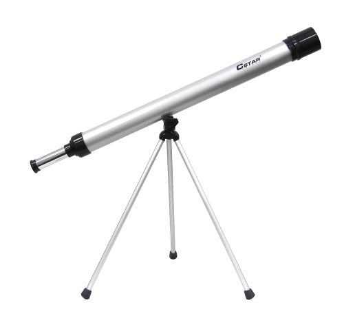 Cstar Optics TT-440 500mm Focal Length x 40mm Objective Lens Refractor Telescope with table-top tripod