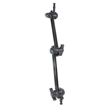 Load image into Gallery viewer, LimoStudio 2 Section Double Articulated Arm Camera Mount Bracket, 5/8&quot; Stud with 3/8&quot; Screw Thread Hole, 12 Inch Long Each Section, Compatible with Photo Super Clamp, Angle Adjustable, AGG2242
