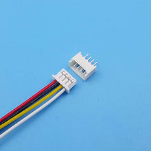 Load image into Gallery viewer, Davitu Connectors - 50Sets 4 Pin Single Head Micro JST Pitch 1.25mm 15cm 28AWG Wire To Board Connector
