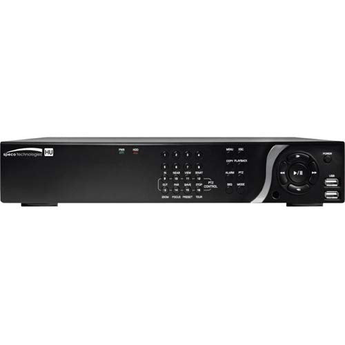speco D16HU8TB 16 Channel 4K IP/TVI Hybrid Recorder TAA- 8TB