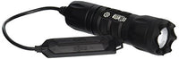 Elzetta A315 Alpha 1-Cell Flashlight with Crenellated Bezel Ring, Standard Lens, Remote Tape Switch with 5