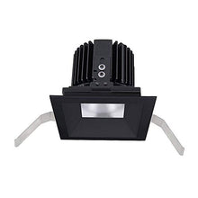 Load image into Gallery viewer, WAC Lighting R4SD1T-S835-BK Volta - 5.75&quot; 36W 15 3500K 85CRI 1 LED Square Shallow Regressed Trim with LED Light Engine, Black Finish with Textured Glass
