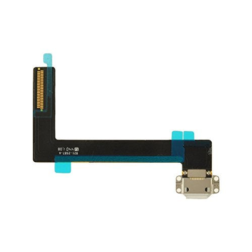 Charge Port (Flex Cable) for Apple iPad Air 2 (White) with Glue Card