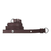 Leica Traditional carrying strap, Box calf leather, dark brn
