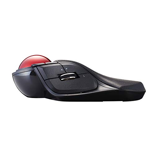 ELECOM 2.4GHz Wireless Finger-operated Large size Trackball Mouse 8-Bu –  DirectNine - Europe