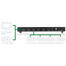 Load image into Gallery viewer, InLine HDMI Matrix Switcher Electronic 4 Input 2 Output 4K2K FullHD 3D
