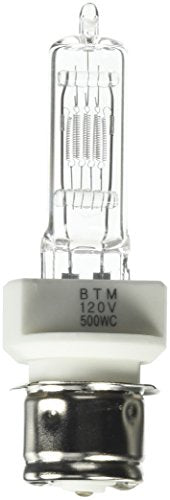 Ushio BC1325 1000084 - BTM - Stage & Studio - JCS - 500W Light Bulb - 120V - P28s Base - 3200K