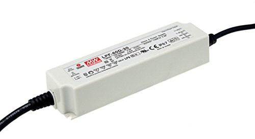 LED Driver 60W 30V 2A LPF-60D-30 Meanwell AC-DC SMPS LPF-60D Series MEAN WELL C.C (3 in 1 Dimming) Switching Power Supply