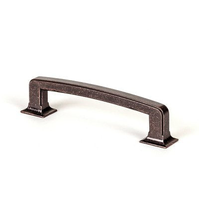 Berenson 2042-1WVB-P Hearthstone 128mm Handle Pull from the Timeless Charm Collection, Weathered Verona Bronze Finish