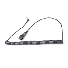 Load image into Gallery viewer, OvisLink Dual Ear 2.5mm Call Center Headset for Cisco SPA Series, Polycom SoundPoint IP 321/331 and Pro SE-220/225
