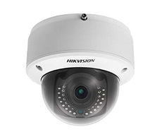 Load image into Gallery viewer, Hikvision 1.3MP WDR Indoor Dome Network Camera with Motorized Varifocal 2.8-12mm Lens, 720p, H264, Day/Night, IR, Audio, Alarm I/O, PoE/12VDC
