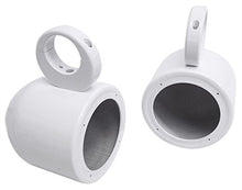 Load image into Gallery viewer, Rockville MAC525W 5.25&quot; White Marine Wakeboard Tower Speaker Pod Enclosures
