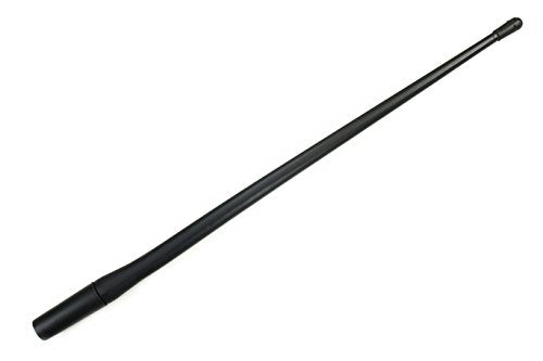 AntennaMastsRus - 13 Inch All-Terrain Flexible Rubber Antenna is Compatible with Saab 9-7X (2007-2009) - Spring Steel Internal Core
