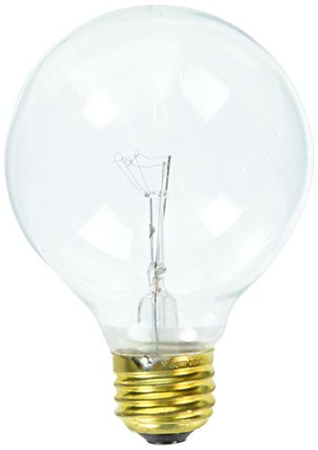 KEYSTORE INTL MCO 70876 Westpointe Vanity Globe Light Bulb, 25W, Clear