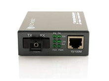Load image into Gallery viewer, Fast Ethernet Fiber Media Converter - UTP to 100Base-BX - WDM SC, 30km, 1310T...
