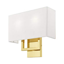 Load image into Gallery viewer, Livex Lighting 50990-02 Ada Wall Sconce, Polished Brass
