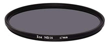 Load image into Gallery viewer, ICE 67mm ND16 Filter Neutral Density ND 16x 4 Stop Optical Glass 67
