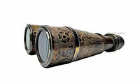 Authentic Models KA026 Victorian Binoculars Brass with Antique Bronze Finish
