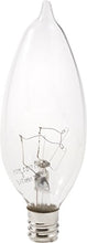 Load image into Gallery viewer, SYLVANIA Home Lighting 13456 Incandescent Bulb, B10-40W-2850K, Clear Finish, Candelabra Base, Pack of 2
