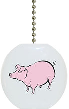 Load image into Gallery viewer, Pig Farm Animal Ceramic Fan Pull
