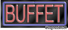 Load image into Gallery viewer, &quot;Buffet&quot; Neon Sign
