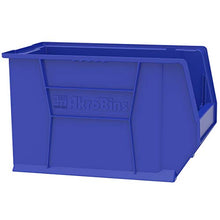 Load image into Gallery viewer, Akro-Mils 30282 20-Inch D by 12-Inch W by 12-Inch H Super Size Plastic Stacking Storage Akro Bin, Blue, Case of 2
