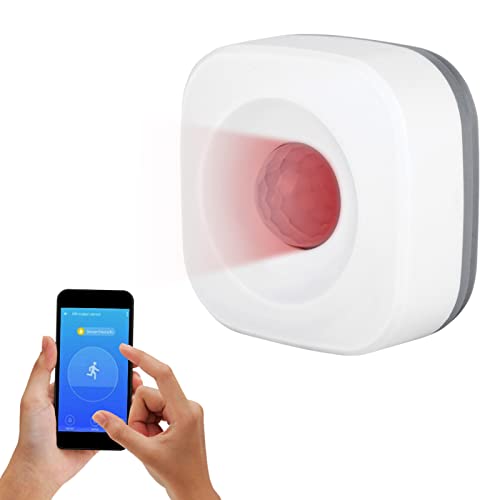 Pir Motion Sensor,Infrared Motion Detector with All-round, Blindspot-free Coverage for Indoor or Outdoor Use