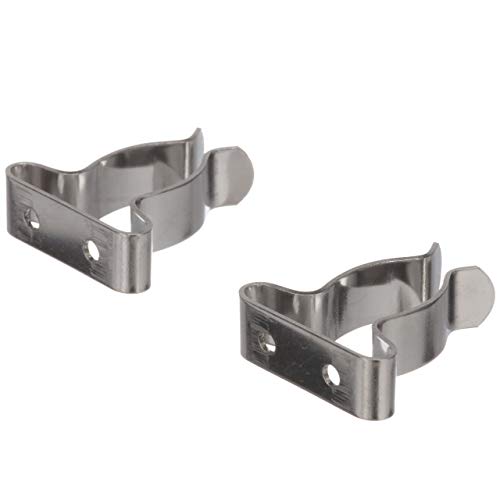Seachoice 72031 Spring Clamps â?? Pack Of 2 â?? Polished Stainless Steel â?? 1
