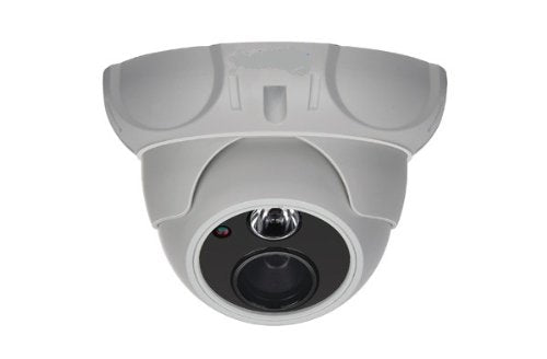 BW IR Array LED Dome CCTV Camera - 1/4 Inch CMOS, 4mm Lens, 700 TVL, with IR-Cut, with 1pcs 3rd Generation Led for Indoor use