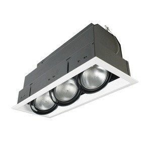 Eurofase TE163 3-Light PAR20 Multiple Recessed Light Fixture, White