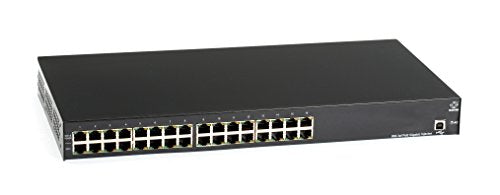 Black Box 16-Port PoE Gigabit Ethernet Injector, 802.3af