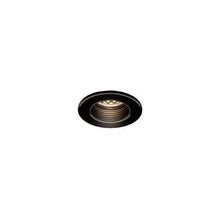 Load image into Gallery viewer, Ark Lighting ARLV-3010-BL-BL Recessed Lighting Trim, 2&quot; 35W Max Low Voltage Mini Baffle Trim - Satin Aluminum &amp; Black
