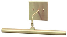 Load image into Gallery viewer, House of Troy DSLEDZ14-51 Direct Wire Slim-Line LED Picture Light, 14&quot;, Satin Brass
