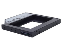 Load image into Gallery viewer, Silverstone Tek 12.7mm Height 2.5-Inch SATA HDD/SSD Caddy Conversion Tray for Laptop (TS09)
