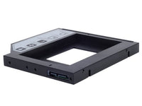 Silverstone Tek 12.7mm Height 2.5-Inch SATA HDD/SSD Caddy Conversion Tray for Laptop (TS09)