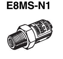 Omron E8MS-N1 Pressure Sensor, Compound pressure ?101 to 101 kPa, Linear output: 1 to 5 V