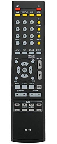 ALLIMITY RC-1115 Remote Control Replacement for Denon AV Surround Receiver AVR390 AVR-390 RC1115