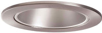 HALO Recessed 999SN 4-Inch Trim Reflector Cone Trim with Satin Nickel Reflector, Satin Nickel