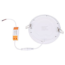 Load image into Gallery viewer, Brillihood 12W 6-inch Ultra-thin Round LED Recessed Ceiling Panel Down Light Lamp with Driver, 1,000 Lumens, 80W Incandescent Equivalent, 5000K Daylight, Home, Office, Commercial Lighting Pack of 10
