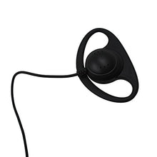 Load image into Gallery viewer, KENMAX D Shape 2 Pin Earpiece Headset for Two-Way Radios Motorola XU2600 CLS1410 SV11D
