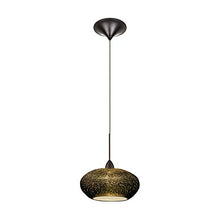 Load image into Gallery viewer, WAC Lighting MP-534-SM/DB Rhu Pendant Fixture with Dark Bronze Canopy, One Size, Smoke
