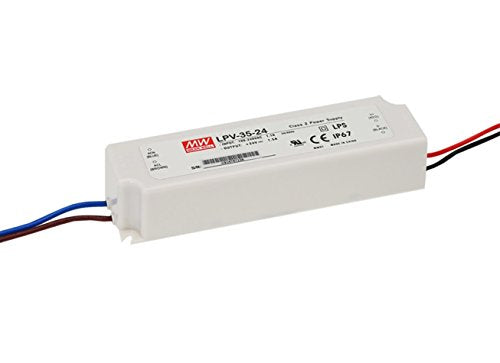 LED Driver 36W 15V 2.4A LPV-35-15 Meanwell AC-DC SMPS LPV-35 Series MEAN WELL C.V Power Supply