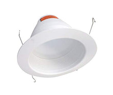 Load image into Gallery viewer, Nicor Lighting 6 Inch White Airtight Cone Baffle Trim (17548 A)
