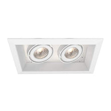 Load image into Gallery viewer, Eurofase Lighting TE112GU10-22 2 Light 10-1/2&quot; Wide Adjustable Square Recessed Trim
