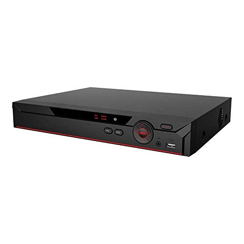 DHTek 32CH 5 in 1 TVI CVI AHD Analog DVR NVR, Support Up to 2HDD, Smart Analytics, Two-Way Audio, HDMI/VGA