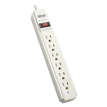Load image into Gallery viewer, Tripp Lite Protect It Surge Protector/Suppressor 6 Outlets 6&#39; Cord 720 Joules Gray, TLP606, Lot of 1
