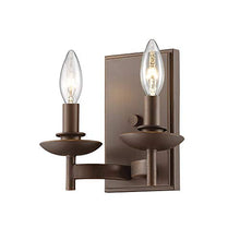 Load image into Gallery viewer, Millennium 132-RBZ Transitional Two Light Wall Sconce Darkfinish, Bronze/Dark
